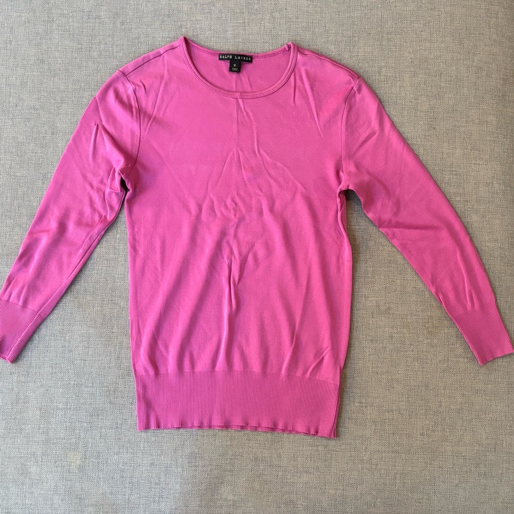 Ralph Lauren Vibrant Pink Crewneck